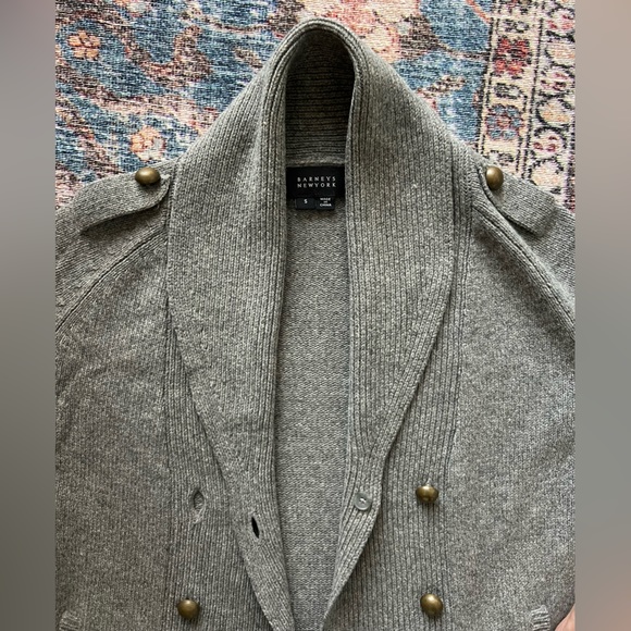 Barneys NY Wool Cardigan - Picture 5 of 10